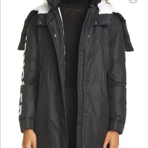 Moncler long sleeve raincoat